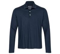 Kaipara - Merino Sportswear URBAN Merino Poloshirt Herren Langarm Regular 200 Navy S