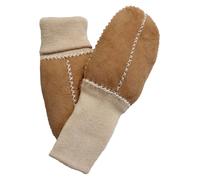 Kaiser Naturfellprodukte Lammfell-Fäustlinge in Hellbraun - 10% | Baby Handschuhe