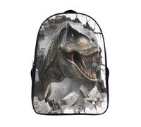 kaiyun 3D-Rissed Rahmen Wall Kinder-Rucksack Schler,Männer Und Frauen Bchertasche Dinosaurierier Modeaccessoire Büchertasche Fr Teenager 16 inch
