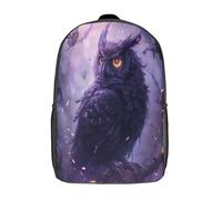 kaiyun Eule Rucksack Kinder Schulrucksack Tiere Schultasche 3D Gedruckte Grund- Und Mittelschüler Schulranzen 17inch