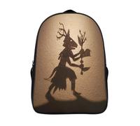 kaiyun Schattenspiel-Silhouetten einer Maya-Tänzerin Kinder-Rucksack Schler,Männer Und Frauen Bchertasche Modeaccessoire Büchertasche Fr Teenager 16 inch