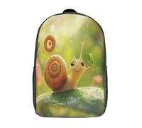 kaiyun Süße Schnecke Rucksack Kinder Schulrucksack Farbenreich Spiral Shell Schultasche 3D Gedruckte Grund- Und Mittelschüler Schulranzen 17inch