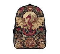 kaiyun Winged Drache Rucksack Kinder Schulrucksack Gotischer Stil Schultasche 3D Gedruckte Grund- Und Mittelschüler Schulranzen 16 inch
