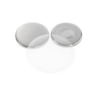 KAKAK 100 Stück 25 mm 32 mm 44 mm 58 mm Magnet-Kühlschrankknopf-Herstellungsteile DIY Kühlschrankknopf-Abzeichen-Hersteller-Maschinenzubehör für personalisiertes Kunsthandwerk(37mm 100PCS)