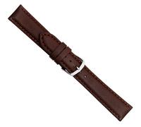 Kalb Wasserfest Ersatzband Uhrenarmband Kalbsleder Dunkelbraun 20576S