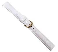 Kalb Weiss Ersatzband Uhrenarmband Kalbsleder Weiss 20610G