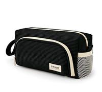 KALIDI Federmäppchen Cord-Stoff Pencil case Mäppchen mit grossem Fassungsvermögen Schreibwarenbeutel Bleistift Beutel für Middle School College Office Studentin Mädchen Geschenk