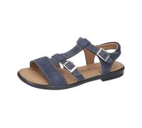 RICOSTA Mädchen Riemchensandalen KALJA, Weite: Mittel (WMS), Kinder Kids Maedchen Kinderschuhe toben Spielen verspielt leger,Nautic,38 EU / 5 UK
