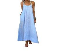 KaloKLU Europa und die Vereinigten Staaten im Sommer Neue Freizeit-Baumwolle Röcke blau