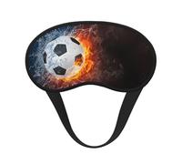 Kaltwasser-Feuer-Fußball,Vollständige Augenabdeckungen, lichtundurchlässige Schlafmasken, Verdunkelungs-Augenschützer