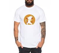 Kamehameha im Dragonball Nerd Herren T-Shirt, Farbe:Weiss;Größe:S