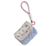 Kamerataschen, modisches Etui, Blumen Geldbörse, Elegante Make up Lippenstift Tasche, Schutzhülle, weiche Baumwolltaschen
