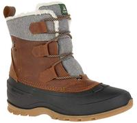 Kamik Leder-Winterstiefel "Snowgemlo" in Braun - Größe 40 | Damen Stiefel