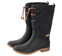 Kamik Damen Stiefel Abigail black-white, Gr. 41, Höhe: ca. 31 cm