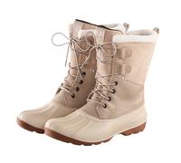 Kamik Damen Stiefel Simona beige/white, Gr. 38