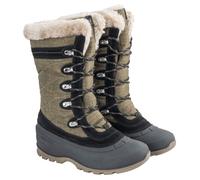 Kamik Leder-Winterstiefel "Snovalley 4" in Hellbraun - Größe 37 | Damen Stiefel
