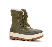 Kamik Leder-Winterstiefel "Celestem" in Khaki - 40% | Größe 40 | Damen Stiefel