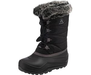 Kamik Girls Snowgypsy 4 Schwarz - Warme wasserdichte Mädchen Winterstiefel, Größe EU 38 - Farbe Black