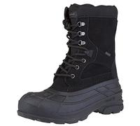 Kamik Winterstiefel NationPlus (Wildleder, wasserdicht) schwarz Herren, Größe Euro (US) 41 (8)