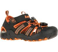 Kamik Kids' Crab Black/Orange/Charcoal 29