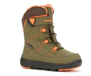 Kamik - Kid's Stance 2 - Winterschuhe, Gr. 22, oliv/braun (Olive/Orange)