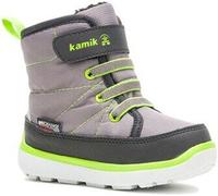 KAMIK Kinder Freizeitschuhe LUGET CHARCOAL/LIME-CHARBON/CITRON VERT - Gr. - 25