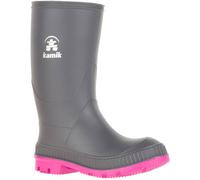Kamik Gummistiefel STOMP 26 grau Kinder Frühlingsschuhe 26 grau, rosa