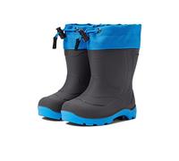 Kamik Kids Snobuster1 Grau - Wasserdichter isolierter Kinder Winter Gummistiefel, Größe EU 32 - Farbe Charcoal - Blue