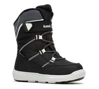 Kamik Kinder Stance2 Winterstiefel, Schwarz (Black White BKW), 35 EU