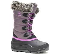 Kamik Girls Snowgypsy 4 Grau - Warme wasserdichte Mädchen Winterstiefel, Größe EU 37 - Farbe Charcoal - Orchid