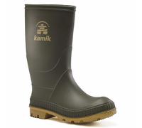 Kamik Unisex-Jungen Stomp Gummistiefel, Grün (Olive Oli), 26 EU