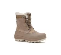 Kamik Winterstiefel Lauren Low (Leder, wasserdicht) - Made in Canada - fossilbraun Damen, Größe Euro (US) 37 (6)