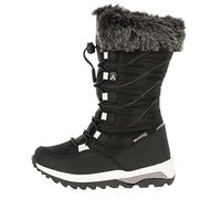 Kamik Mädchen Prairie Schneestiefel, Schwarz Black White Bkw, 39 EU