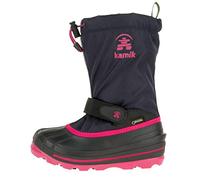Kamik Mädchen Waterbug8g Winterstiefel, Blau (Navy/Rose-Marine/Rose Nro), 38 EU