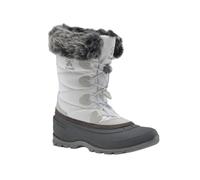 Kamik Momentum 3 Schneestiefel für Damen - wasserdichte Stiefel - isolierte Winterschuhe für Damen - tiefe Traktion Winterschuhe - -40 °C Temperaturbewertung - Bungee-Schnürsystem, Weiss/opulenter