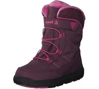 Kamik Southpole4 Kinder Schneestiefel Stance - Wasserdichte Winterstiefel Warm gefüttert - Jungen und Mädchen Stiefel - Perfekt für den Kinderfuß magenta EU31