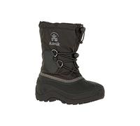 Kamik SOUTHPOLE4, Unisex-Kinder Schneestiefel, Schwarz (Black BLK), 32 EU (13.5 UK)
