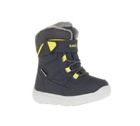 Kamik Kinder Winterstiefel Stance 2 wasserdicht, atmungsaktiv Dunkelblau/Gelb Größe 23