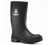 Kamik STOMP EK6149F, Unisex-Kinder Gummistiefel, Schwarz (Black-noir BKA), 25 EU (7.5 UK)