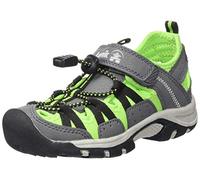 Kamik Unisex-Jungen Wildcat Geschlossene Sandalen, Grau (Charcoal Lime Cl2), 37 EU