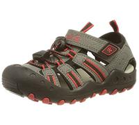 Kamik Crab Flache Sandale, Charcoal RED, 25 EU