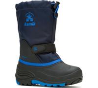 Kamik Jungen Unisex Kinder Waterbug 5 Waterproof Adjustable Winter Boots Schneestiefel, Marineblau/blau, 26 EU