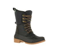 Kamik Winterstiefel Sienna 2 (Leder, wasserdicht) schwarz/braun Damen, Größe Euro (US) 37 (6)