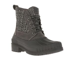 Kamik Winterstiefel Sienna Mid #21 - nahtversiegelt, wasserabweisend - charcoalgrau Damen, Größe Euro (US) 41 (10)