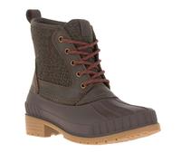 Kamik Winterstiefel Sienna Mid #21 - nahtversiegelt, wasserabweisend - dunkelbraun Damen, Größe Euro (US) 41 (10)
