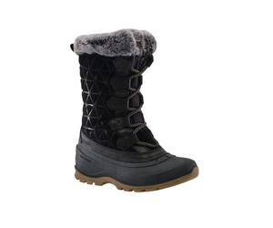 Kamik Winterstiefel Snovalley 6 (Wildleder, wasserdicht) 2025 schwarz Damen, Größe Euro (US) 41 (10)