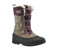 Kamik Winterstiefel Snowgem (Leder, Nylon, wasserdicht) braun/violett Damen, Größe Euro (US) 42 (11)