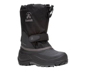 Kamik Winterstiefel Waterbug 5G (wasserdicht) schwarz/charcoal Kinder, Größe Euro (US) 36