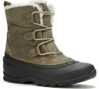 Kamik Winterstiefel Snowgem Low (Leder, Nylon, wasserdicht) fossilbraun Damen, Größe Euro (US) 41 (10)