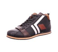 Kamo-Gutsu Bequeme Schnürschuhe für Herren, schwarz, Größe 47 EU